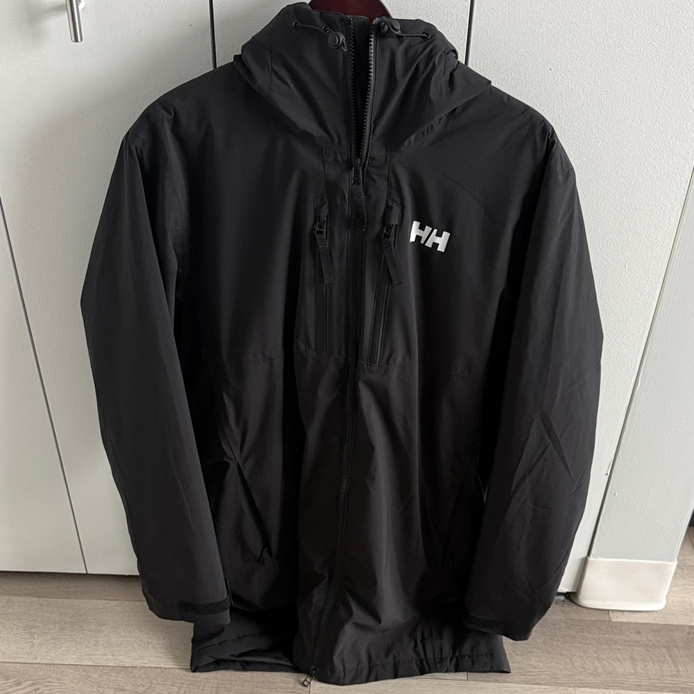 Helly Hansen Men's Black Raincoat